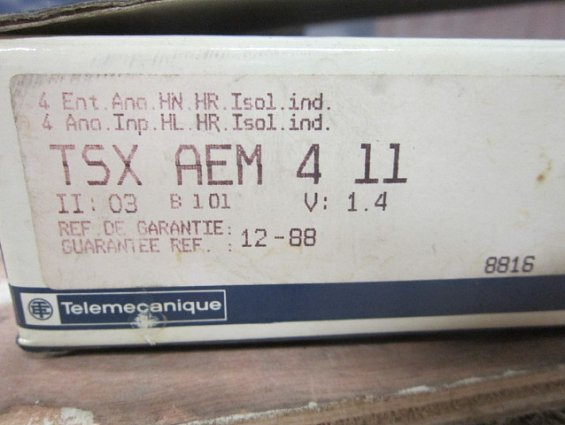 Модуль входа telemecanique tsxaem411 tsx-aem-411 TSXAEM411 telemecanique schneider modicon