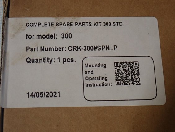 Ремкомплект пневмопривода air torque at301U pt300 301USPK CRK-300#SPN..P complete spare part kit for