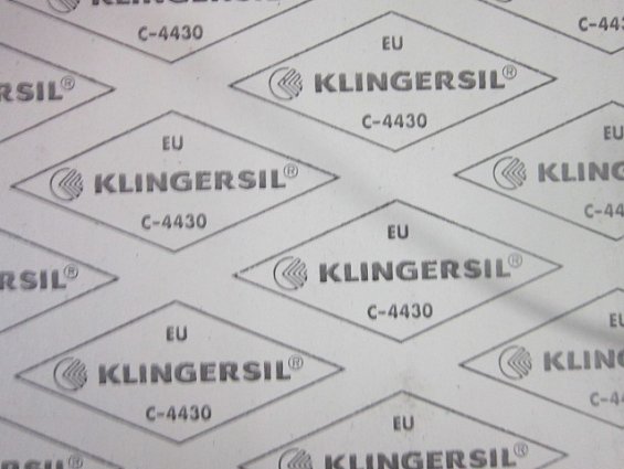 Уплотнительный материал KLINGERSIL КЛИНГЕРСИЛ c-4430 0.8мм 0.8х2000х1500мм паронит безасбестовый