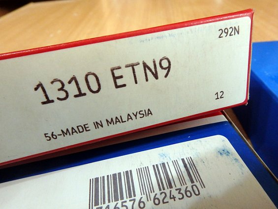 Подшипник 1310-etn9 skf Explorer 56-made in malaysia