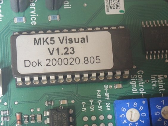 Визуальная плата управления пароувлажнителя Defensor MK5 Visual V1.23 5-40кг/ч