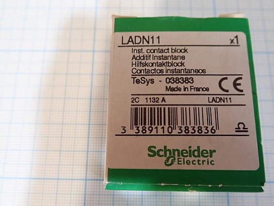 Блок дополнительных контактов LADN11 Schneider Electric