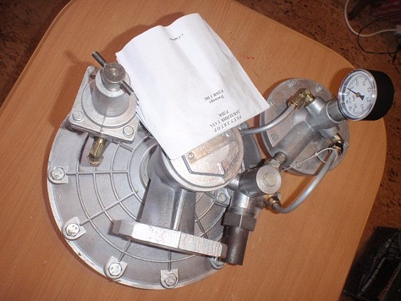 Регулятор низкого давления газа РДБК1-50-35 Ду50мм диаметр седла Ф35мм входное давление 12Атм