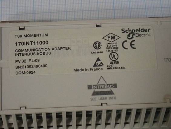 Модуль Schneider Electric 170AAO12000+170INT11000