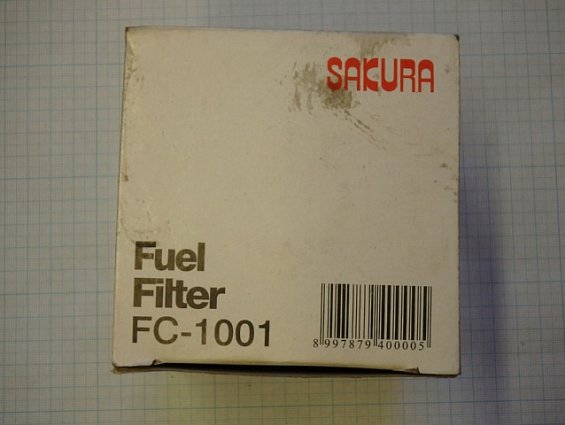 Фильтр дизельного топлива SAKURA FC-1001 MB220900 FC-321 FUEL FILTER 4JB1 ISUZU ELF