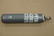 Баллон газовый 8л 8-150У 150Атм для аргона ГОСТ 949-73 стальной пустой бывший в употреблении почти н