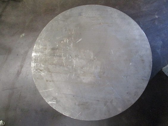 Заготовка из нержавеющей стали круг Ф525х16.2мм 12Х18Н10Т диаметр-525мм толщина-16.20мм