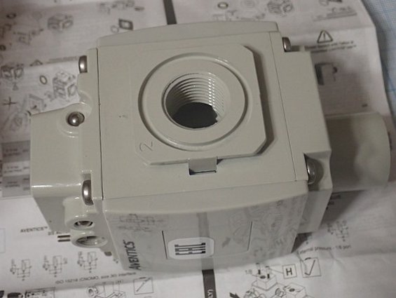 Клапан редукционный с фильтром AVENTICS EMERSON МЕТРАН G652A6S940A0000 Pilot Press.