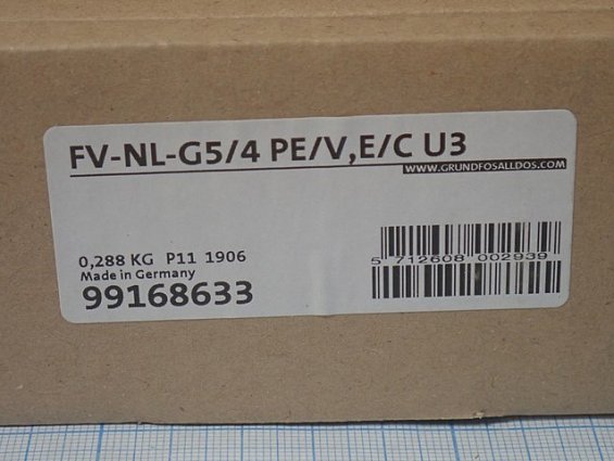 Приемный клапан GRUNDFOS FV-NL-G5/4 PE/V,E/C U3 99168633