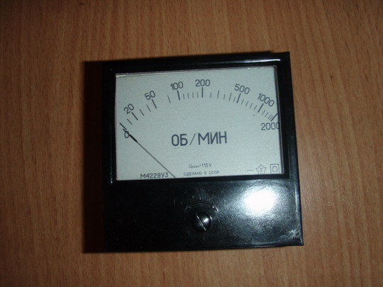 Указатель скорости М4229У3 номинальное напряжение -115V