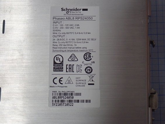 Блок питания Schneider Electric Phaseo ABL8 RPS24050