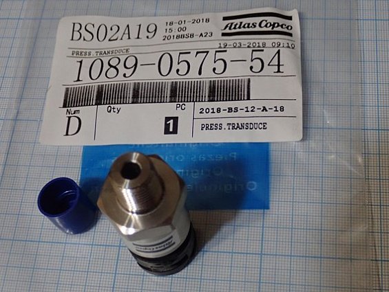 Датчик давления Atlas Copco 1089-0575-54 PRESS. TRANSDUCER для воздушного компрессора 
