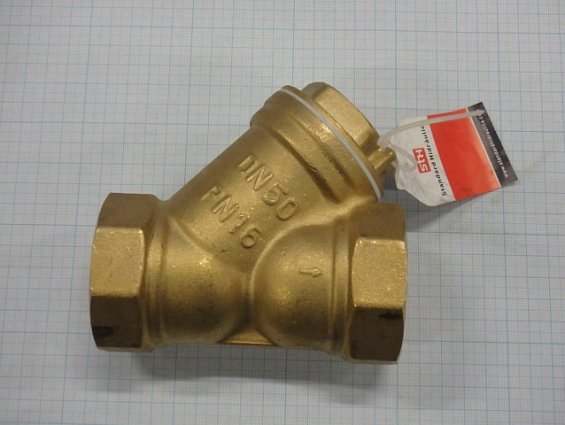 Фильтр сетчатый латунный DN50 PN16 Тип20.025 резьбовой STH Тмакс.=90гр.С