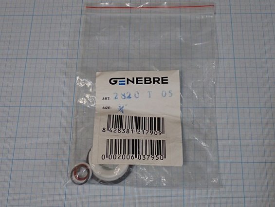 Ремкомплект genebre 2820t-05 DN20 3/4" шарового крана