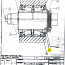 Фланец-крышка CPM7722-6 X0-3526-00 Collar Roller Shaft позиция №3 ролика гранулятора
