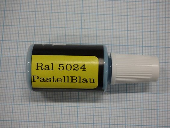 Штрих-корректор RAL 5024 Du Rall Pastellblau 20мл габаритный размер-75х25х25мм
