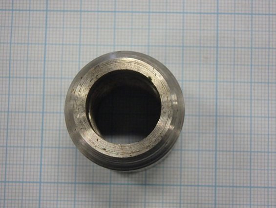 Бобышка Б.10 нержавеющая сталь 12Х18Н10Т резьба М20х1,5мм высота 40мм ВИТА.727141.001