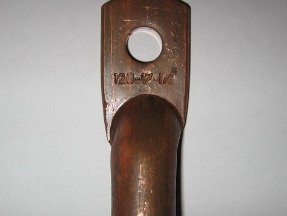Наконечник кабельный медный под опрессовку Т 120-12-17