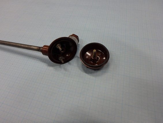 Термопара ТХК 0179 (без крепления) 1987г.в.длина измерительной части 385мм диаметр 10мм.цена товара