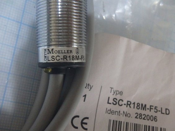 Выключатель емкостной moeller LSC-R18m-F5-LD 282006 S:5mm 10...65VDC 200mA pnp