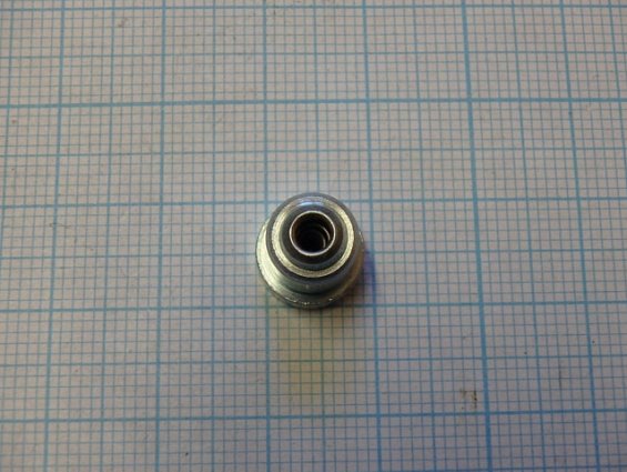 Пресс-масленка заколачиваемая воронкообразная 8х10мм D1A прямая круглая