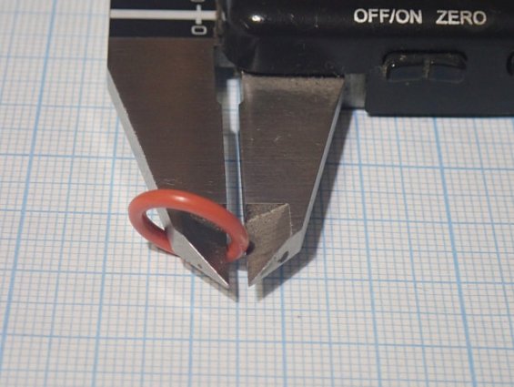 Кольцо O-Ring 10.00-2.00 80 FKM VITON RED-BROWN 10х2 10*2 10-2mm ФТОРКАУЧУК диаметр внутренний d1=10