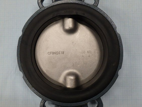 Затвор EBRO ARMATUREN Z011-A DN150 PN16 Disk-1.4408 EPDM D732-01 06/12 с редуктором 232-06