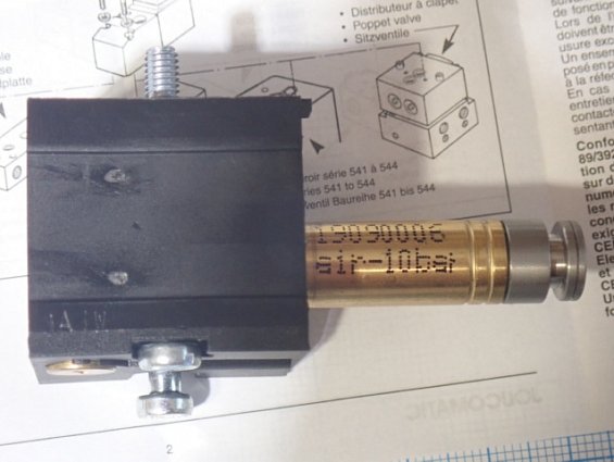 Клапан ASCO JOUCOMATIC 19090006 air-10bar Solenoid Valve пневматический регулирующий соленоид