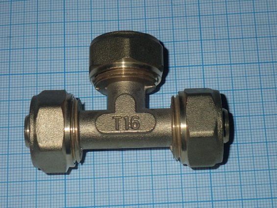 Тройник HYDROSTA MPL T16 16Х16Х16