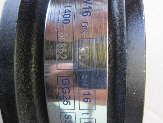Клапан обратный чугунный межфланцевый Гранлок СV16-50 DN50 PN16 16бар cv16.01.050.16.м/ф