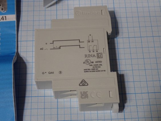 Реле времени finder 80.11.0.240.0000 MADE IN IT