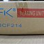 Подшипник UCF214 FK bearings фланцевый подшипниковый узел типа Y квадратный литой корпус