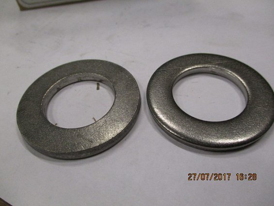 Шайба 24.0 d24 A2 DIN125А ГОСТ11371-78 EN ISO 7089 7090 из нержавеющей стали плоская