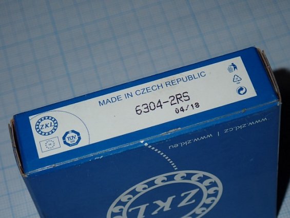Подшипник ZKL 6304-2RS MADE IN CZECH REPUBLIC
