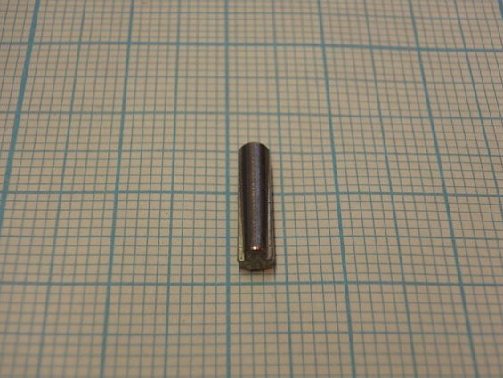 Штифт D3х12mm 3х12 DIN1471 из нержавеющей стали А1 конический насеченный по всей длине