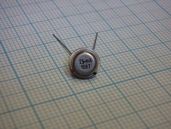 Вставка плавкая миниатюрная Микропровод micron ВПМ2 25mA ТУ25-04-1401-77 1987г