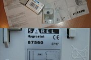 Гидростат Hygrostat SAREL ENN87560 ~250V 5A FRANCE ФРАНЦИЯ