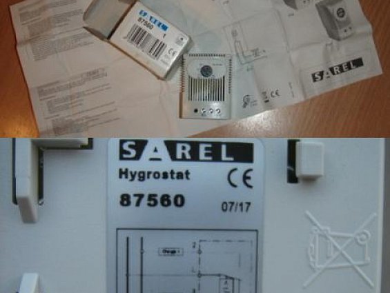 Гидростат Hygrostat SAREL ENN87560 ~250V 5A FRANCE ФРАНЦИЯ