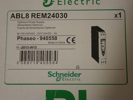 Блок питания Schneider Electric ABL8REM24030 940558 100-240VAC 24VDC 3A 72W