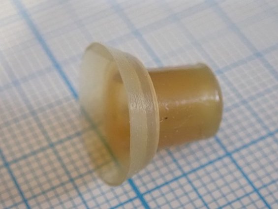 Держатель пакетов вакуумный диаметр Ф13мм присоска цвет желтый итальянской упаковочной машины