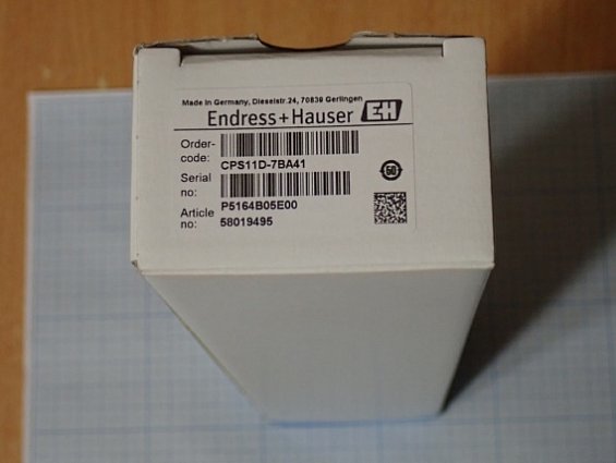 Электрод Endress+Hauser CPS11D-7BA41 pH0...14 Tp0...135С pp0.8...17bar(abs)