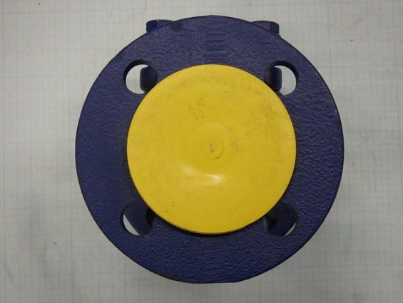 Клапан обратный чугунный фланцевый V287-040 DN40 PN16 EN-JL1040 серый чугун Tмакс.=300гр.С