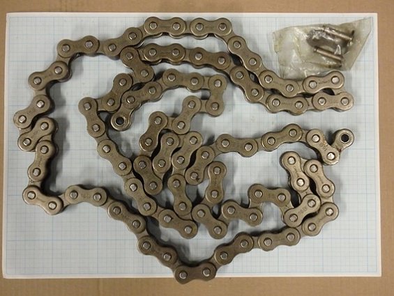 Цепь однорядная CAN-AM 16b-1X102 2.59m DIN8187 BS Roller Chain