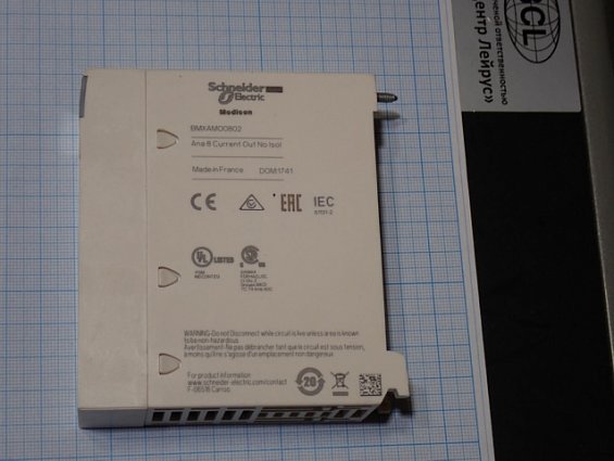Модуль Schneider Electric BMXAMO0802 Made in France без оригинальной упаковки