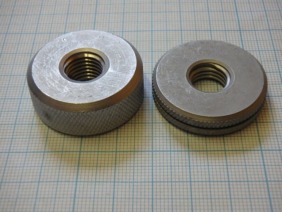 Калибр-кольцо для метрической резьбы М12х1.5 ПР НЕ 6g ЧИЗ