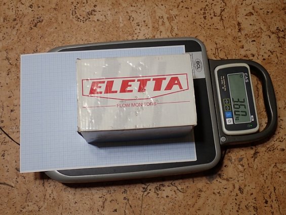 Расходомер ELETTA S05-GL15-R Water 130011015R 2-10 l/min 16bar 5% IP43 0...+90C стрелочный индикатор