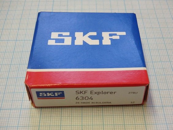 Подшипник SKF Explorer 6304 24-made in Bulgaria