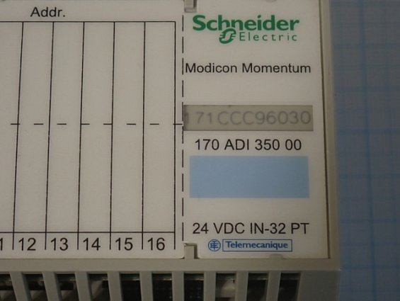 Модуль Schneider Electric 170ADI35000+171CCC96030+172PNN21022