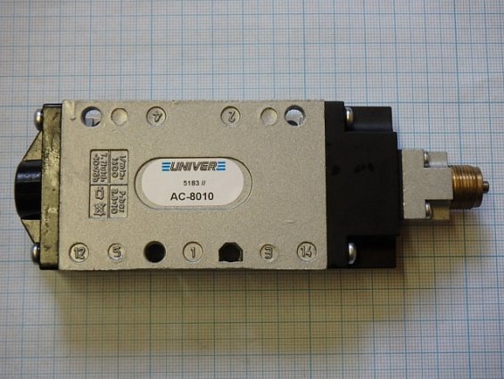 Пневмораспределитель пневмоклапан UNIVER AC-8010 ac8010 5/2-ходовой производитель UNIVER
