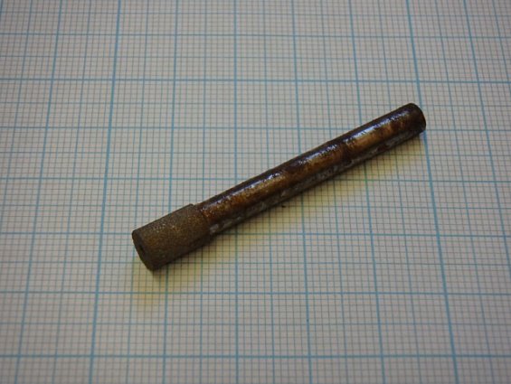 Шарошка алмазная 6.2мм СССР хвостовик ф5мм